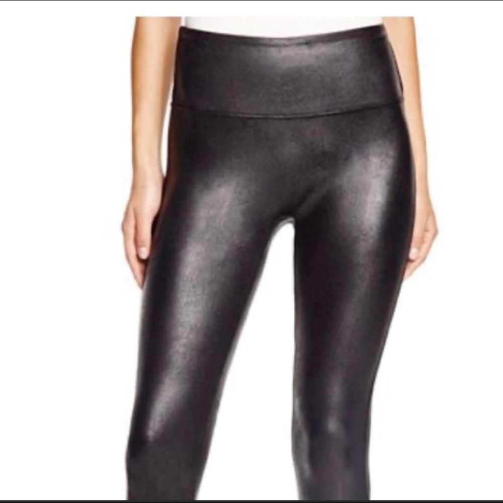 Spanx Faux Leather Leggings